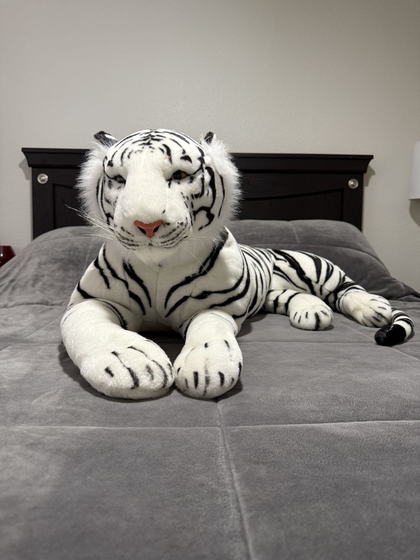 Giant White Tiger Plush Stuffed Animal