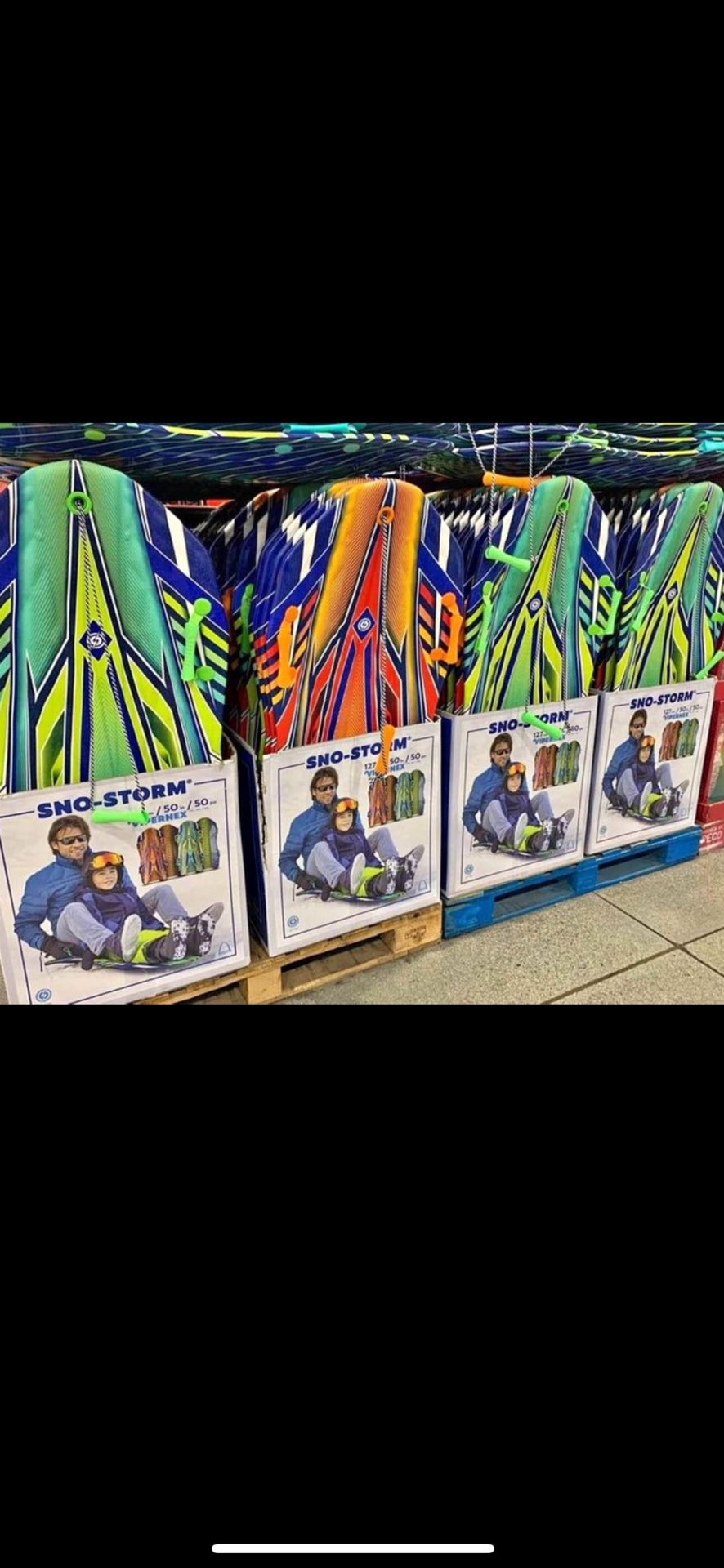 Sno-Stormâ„¢ 50" (127 cm) 2 Seater Vipernex Snow Sled (BRAND NEW) $25.00 Each !