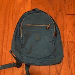 Kipling Blue Backpack