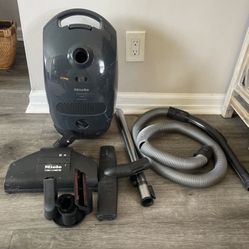 Miele SBAN0 Classic C1 Capri Powerline Canister Vacuum Cleaner *check Hose W/ Ex