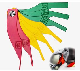5 Pack 8 PCS Brake Lining Thickness Gauges