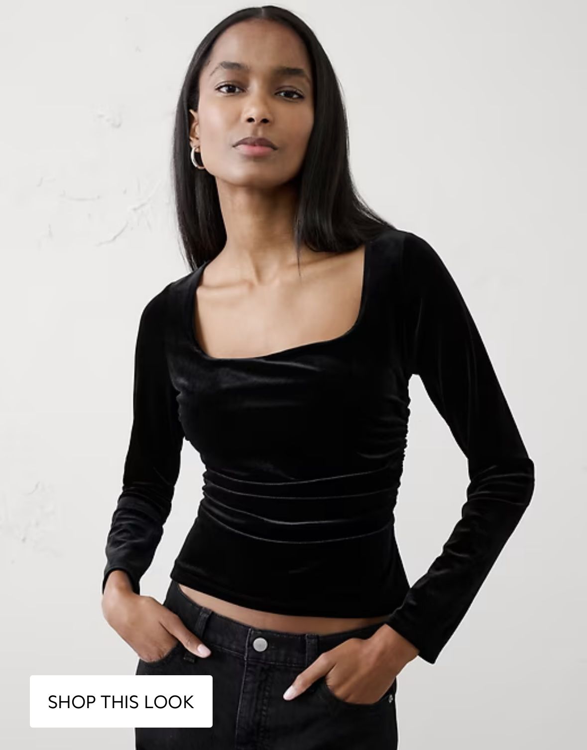 Banana Republic Velvet Top