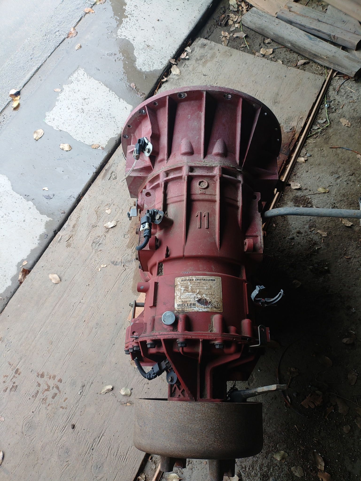 Allison 1000 with torque converter and parking brake Unknown mileage