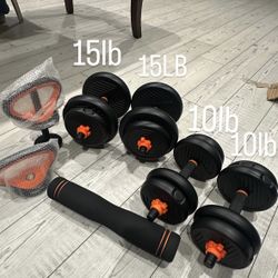 Dumbbells Set 20LB 30LB