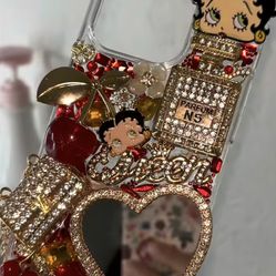 Betty boop Phone case bling
