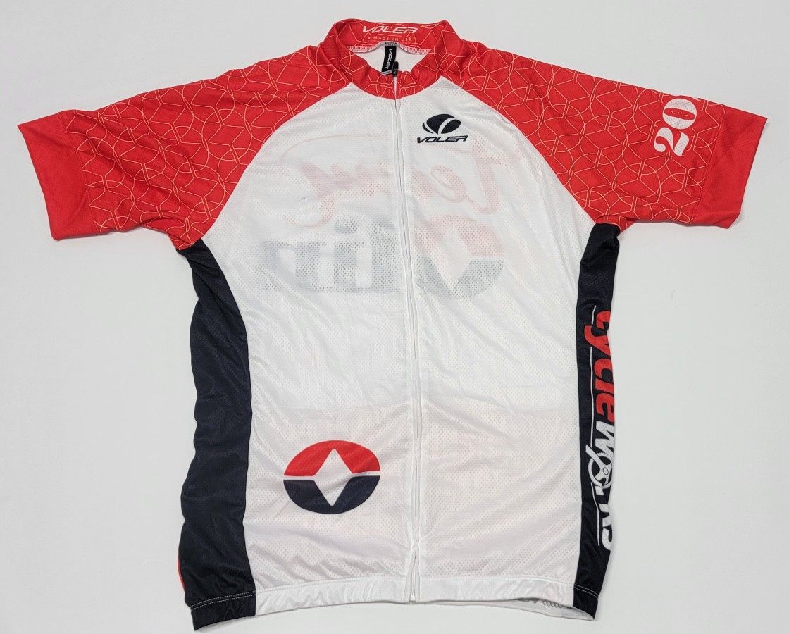 Voler Team Olin 2020  Cycling Jersey Men’s Race Peloton Xl Red White Black 