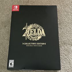 Zelda Tears Of The Kingdom collectors edition Nintendo Switch 