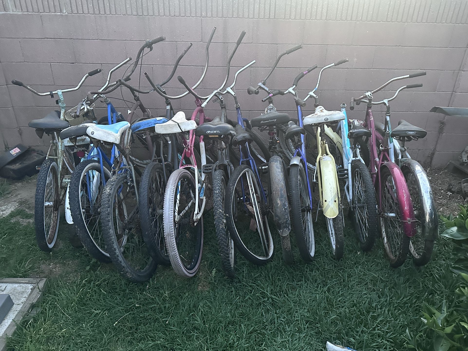 14 Beach Cruiser Bikes As Is