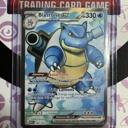 Blastoise Full Art 184/165 NM