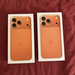 Apple iPhone 17 Pro Max Cosmic Orange Unlocked 