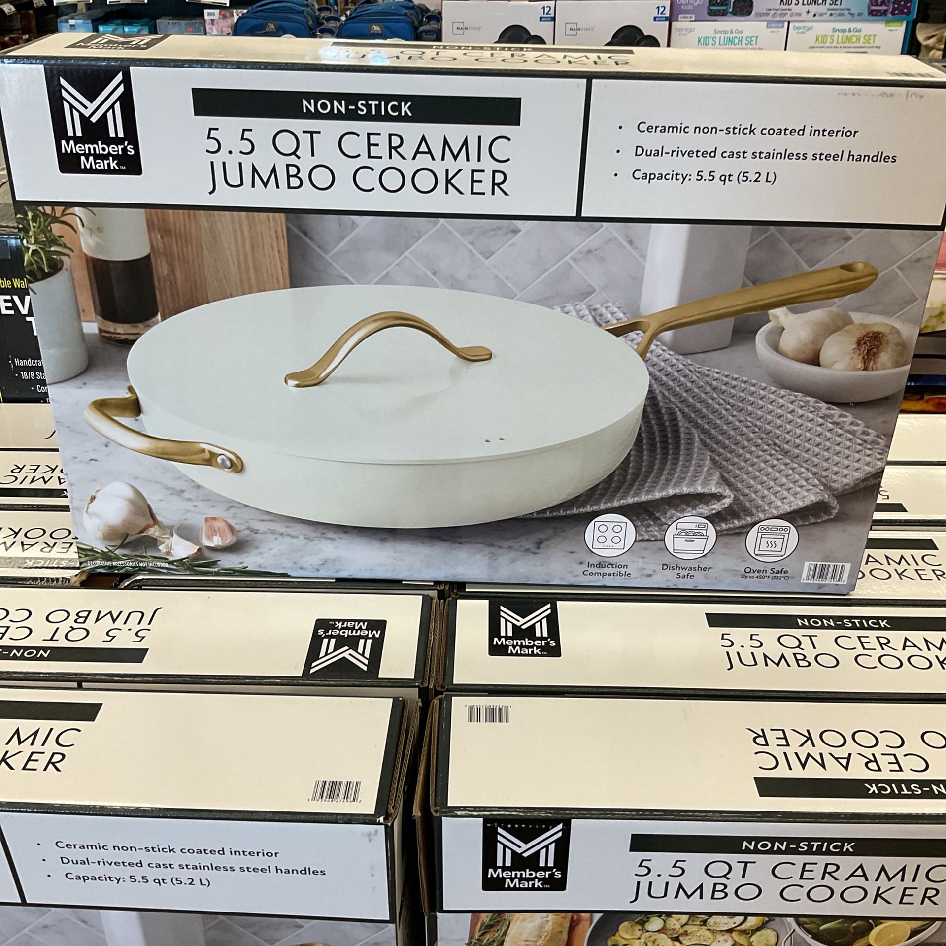 Members Mark Non Stick 5.5 Qt Ceramic 