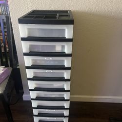 Plastic Drawer Storage 