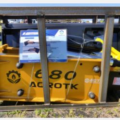 Skid Steere Hammer Hydraulic Attachment