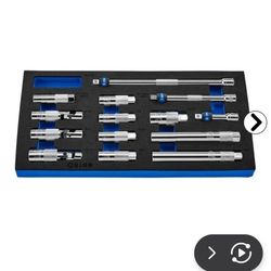 QUINN Spark Plug Socket Set 3/8 In Tools Drive SAE Metric