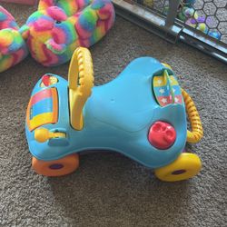 2 in one baby sitting and standing toy
