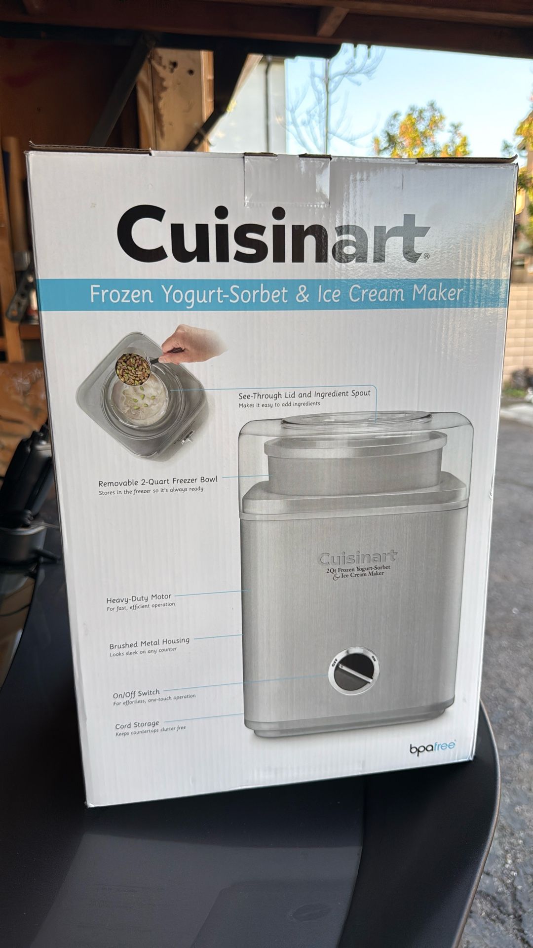 Cuisinart Frozen Yogurt & Ice Cream Maker