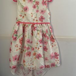 NEW Girls Spring Flower Easter Dress (Size: 5)