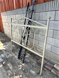 Queen bed metal frame