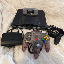 Nintendo 64 All Cables & Game’s