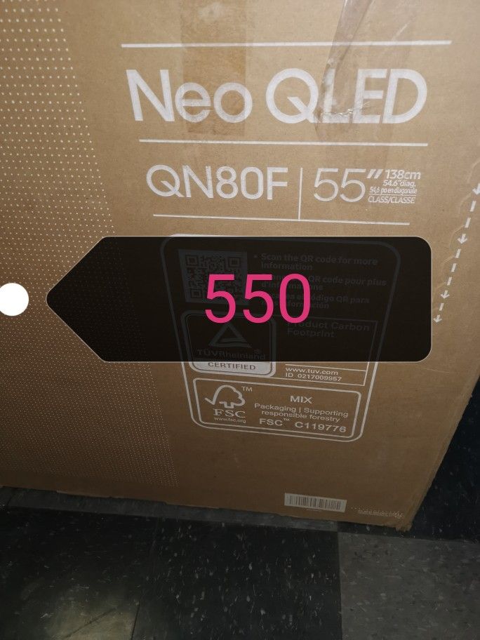 SAMSUNG 55"INCH NEO QLED 4K Q80F