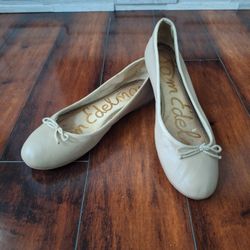 Beige Sam Edelman Felicia Ballet Flats Size 10
