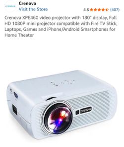 Projector - With Stand & Screen.