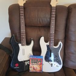 Rock Band 4 + 2 Guitars