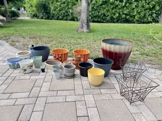 Variety Of Garden Planters