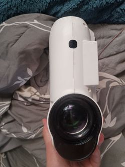 White Compact Action Camera