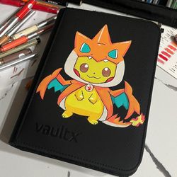 Hand Painted Pokemon Binder