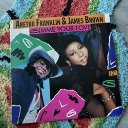 Aretha Franklin & James Brown Vinyl