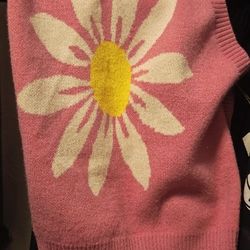 New Womens Pink Flower Halter Top