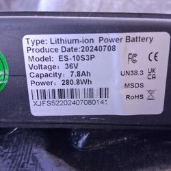 Scooter Battery And 12v Battery