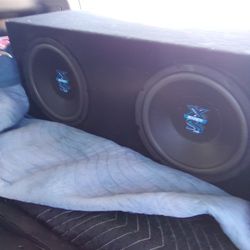 2 10" Subwoofers 