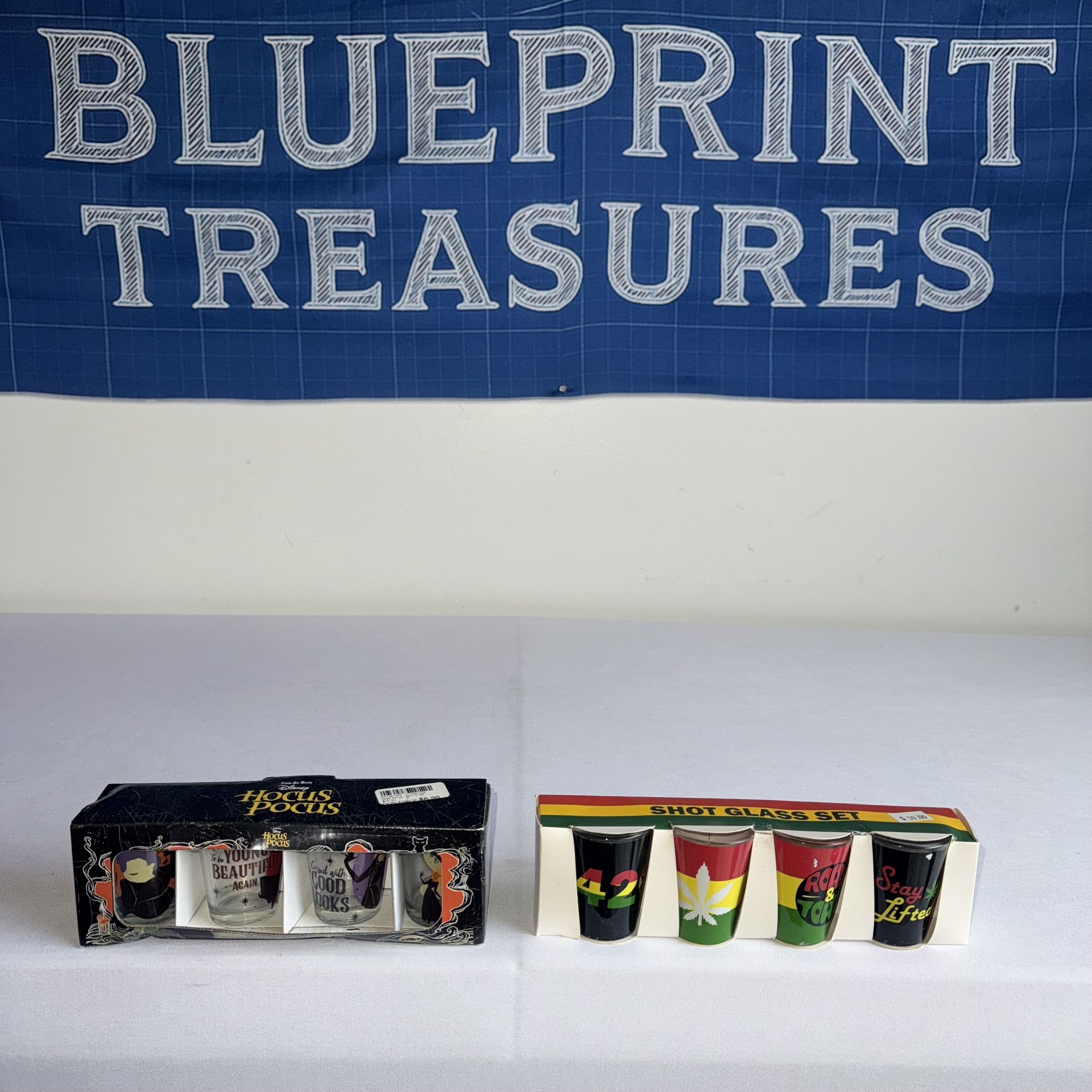 π₯ Shot Glass Bundle β Hocus Pocus + 420 Rasta Set β NEW! π₯