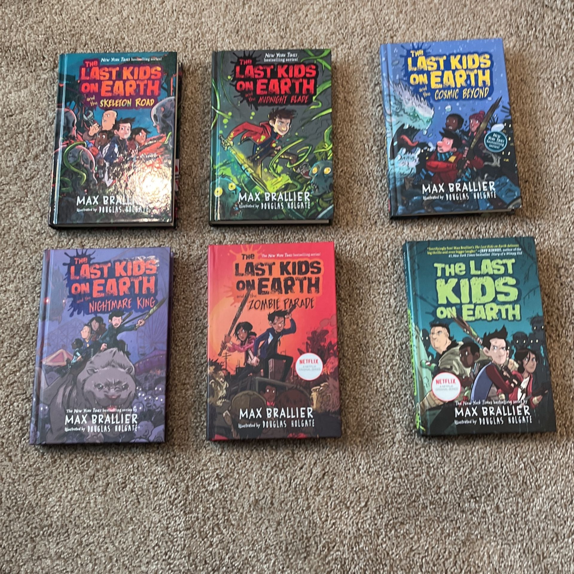 The Last Kids On Earth 6 Book Set