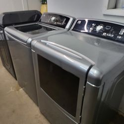 KENMORE ELITE SET STEAM WASHER AND ELECTRIC DRYER 