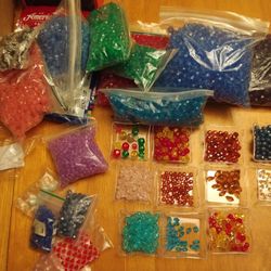 Vintage Plastic Bead Lot
