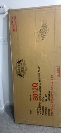 Queen Size Bed (Mattress Is Available)