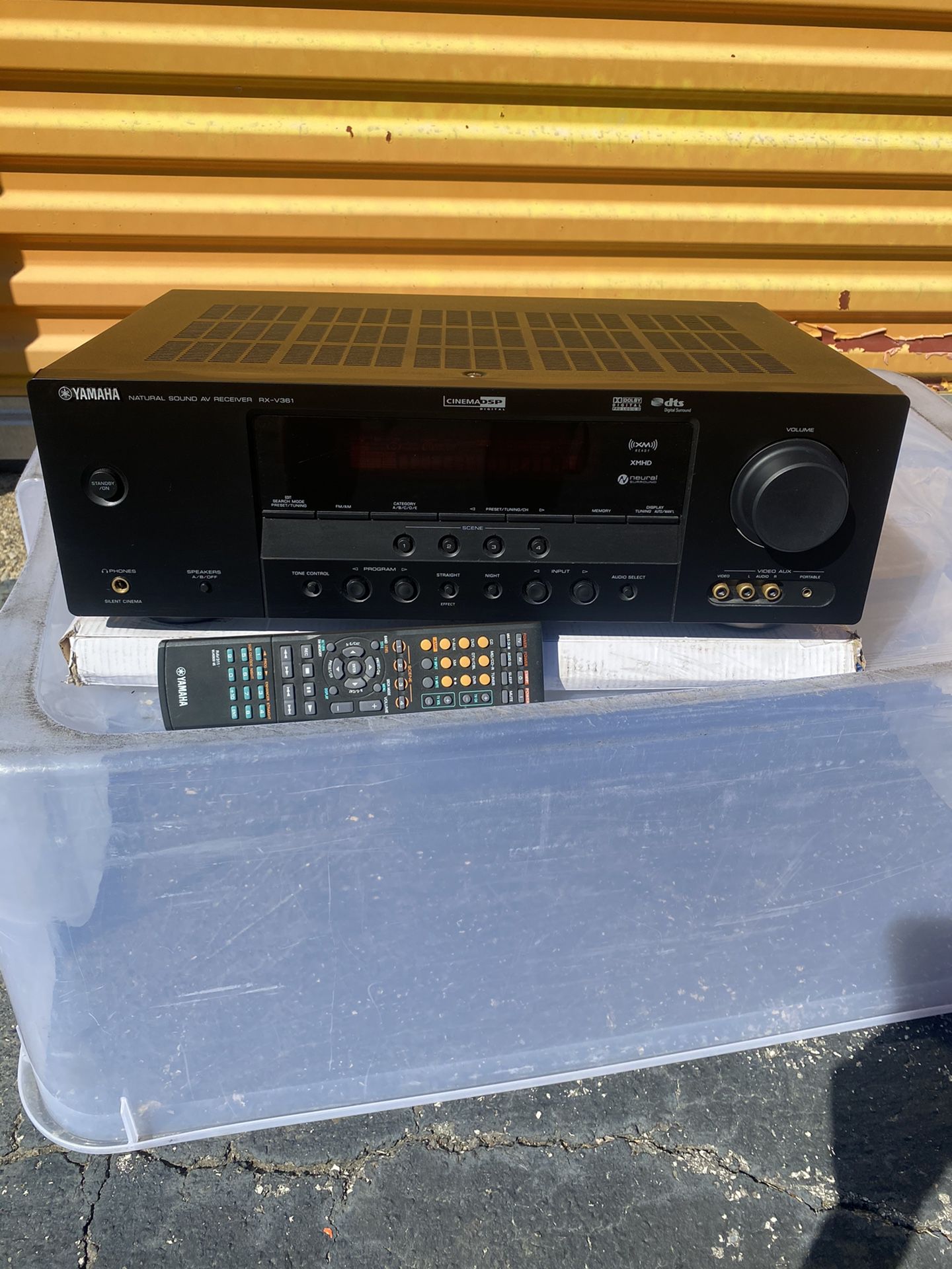 Yamaha 5.1 w/ Zone 2 Home Theater Receiver