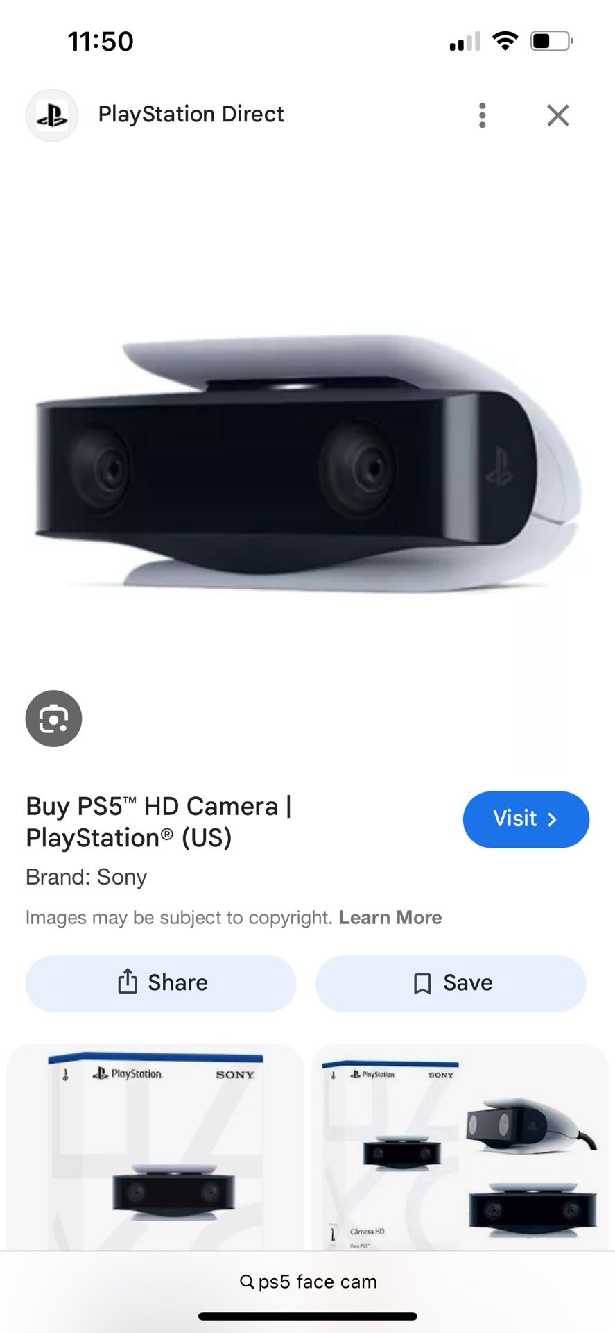 Pa5 Face Cam