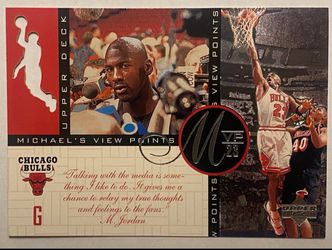 Michael Jordan Basketball Card! Super Mint Condition!