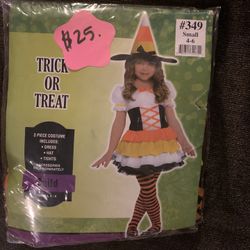 Candy Corn Witch Costume