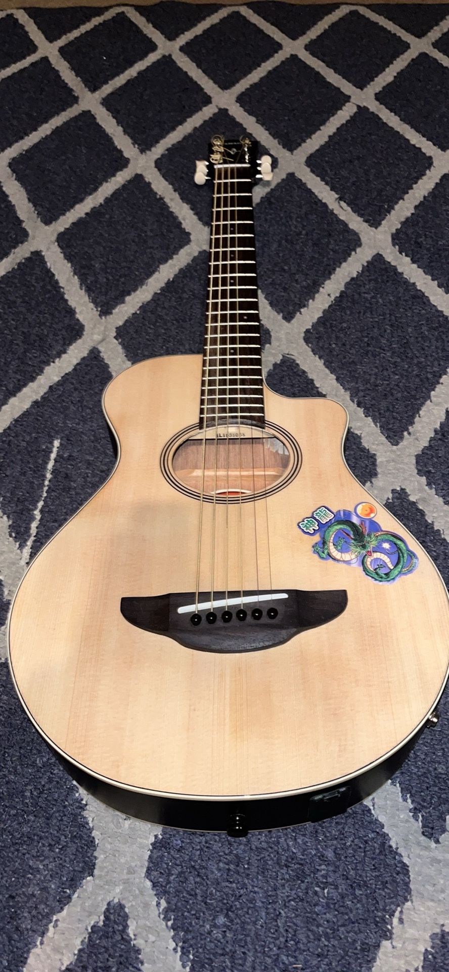 Brand new Yamaha APXT2 3/4 guitar with case