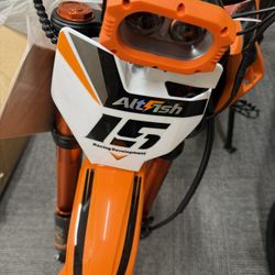 Brand-new motorcycle