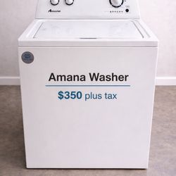 Amana Washer Machine