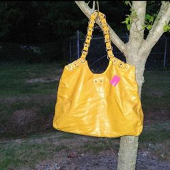 Faux Leather Hand Bag