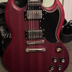 Epiphone SG Traditional Pro Electric Guitar- Cherry