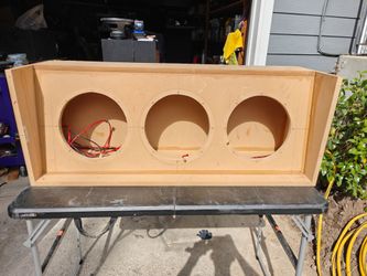 Custom Triple 12" subwoofer enclosure