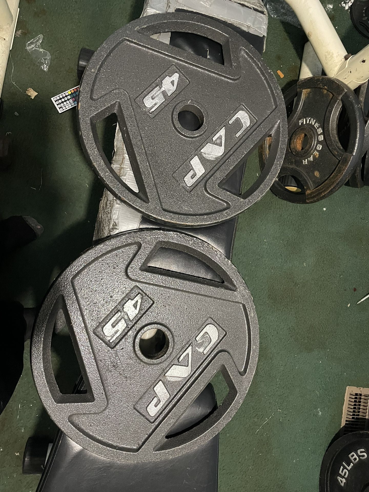 45 Pound Plates